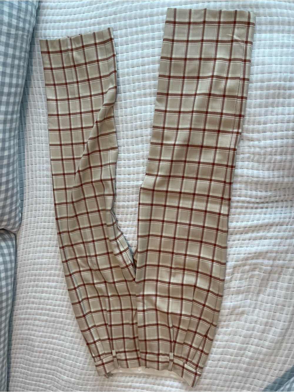 Aritzia Wilfred Plaid Pant